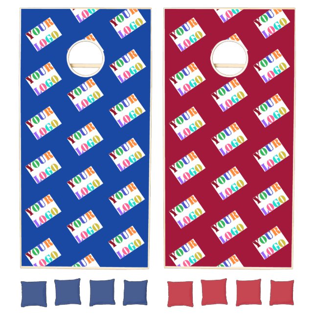 Branded Your Company Logo Cornhole Set Example (Set)