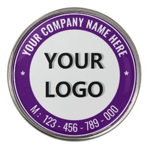 Branded Your Logo Name Business Golf Ball Markers