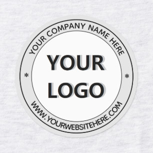 Branded Your Logo Name Website Labels Template