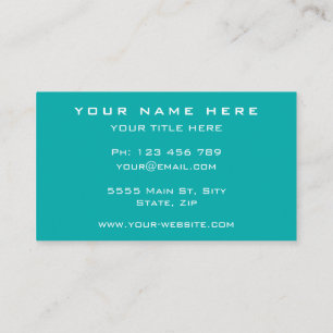 Branded Your Promotional Business Cards Example