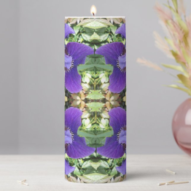 Brandeis Pillar Candle (In Situ)