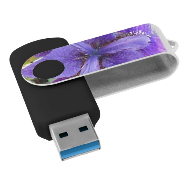 Brandeis USB Flash Drive (Angled)