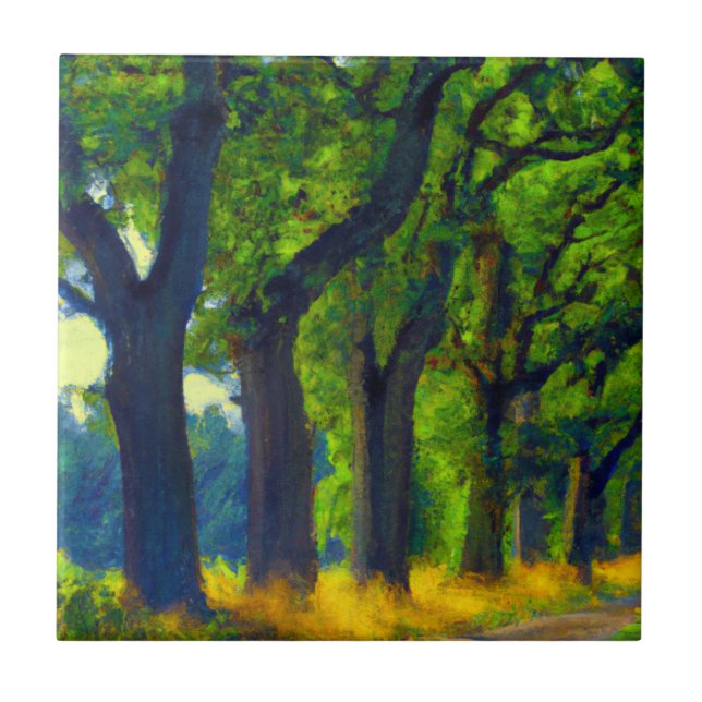 Brandenburg Alley Ceramic Tile (Front)