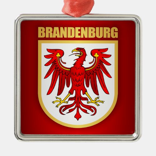 Brandenburg COA Metal Ornament