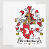 Brandenburg Family Crest (Front/Back)