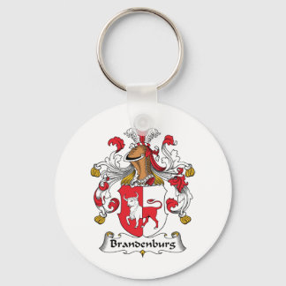 Brandenburg Family Crest Keychain