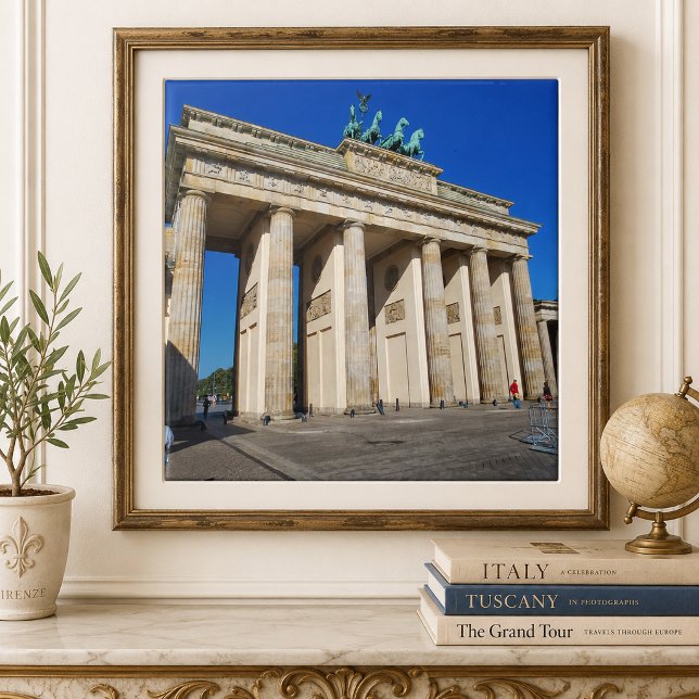 Brandenburg Gate, Berlin, Germany Ceramic Tile (Brandenburg Gate, Berlin, Germany Ceramic Tile)