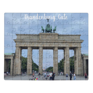 Brandenburg gate Berlin Germany Cityscape Jigsaw Puzzle