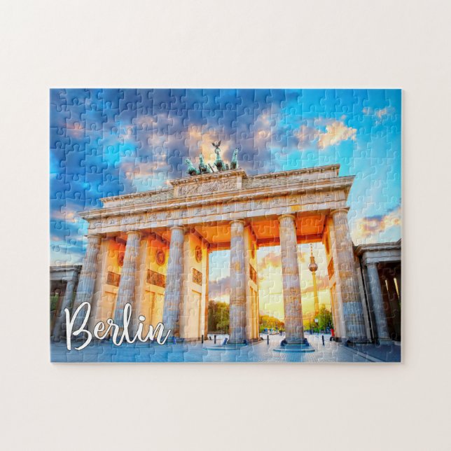 Brandenburg Gate, Berlin, Germany Jigsaw Puzzle (Horizontal)