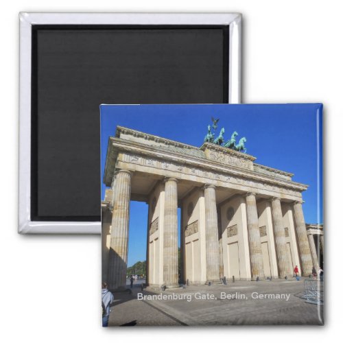 Brandenburg Gate Berlin Germany Magnet