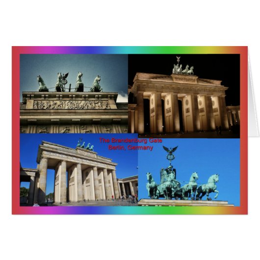 Brandenburg Gate, Berlin, Germany Montage (Front Horizontal)