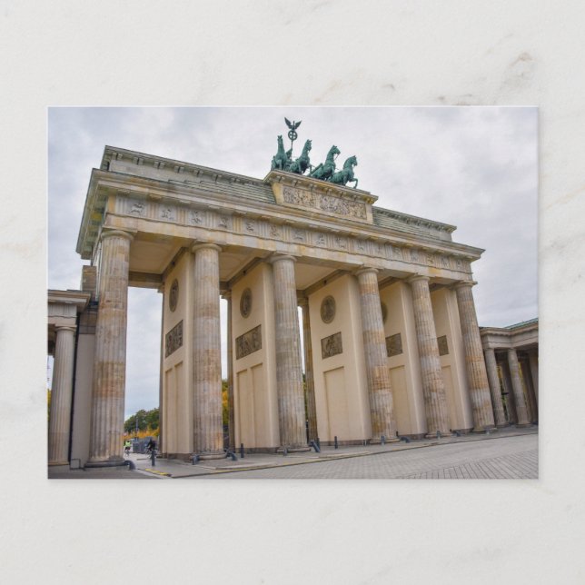 Brandenburg Gate, Berlin, Germany Postcard (Front)