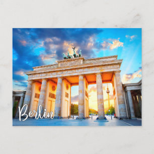 Brandenburg Gate, Berlin, Germany Postcard