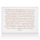 Brandenburg Gate Card (Inside Horizontal (Top))