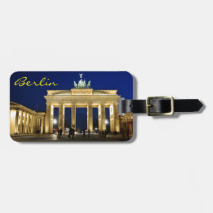 Brandenburg Gate in Berlin, Germany Luggage Tag