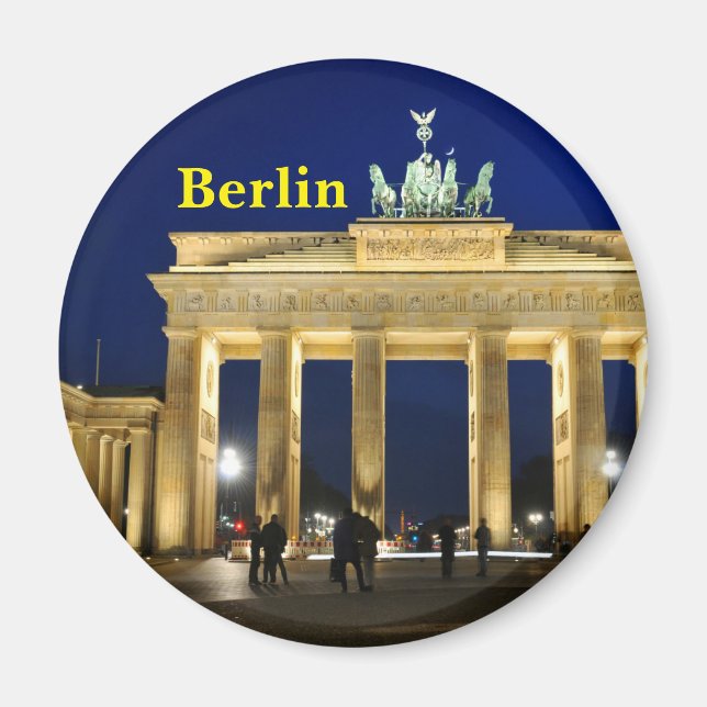 Brandenburg Gate in Berlin, Germany Magnet (Front)