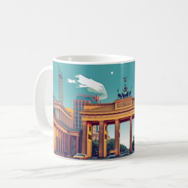 Brandenburg Gate Mug (Front Left)