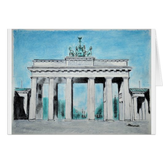 Brandenburg Gate Sketch Cards (Front Horizontal)
