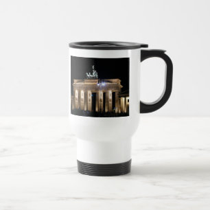 brandenburg gate travel mug
