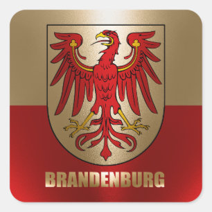 Brandenburg square sticker