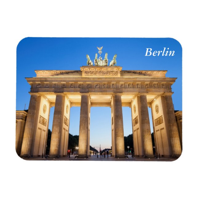 Brandenburger Tor Berlin Magnet (Horizontal)