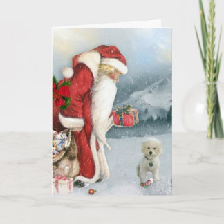 Brandi & Father Christmas Holiday Card