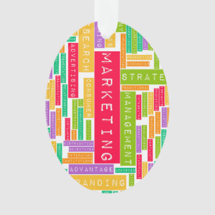 Branding and Marketing as a Business Concept Ornament