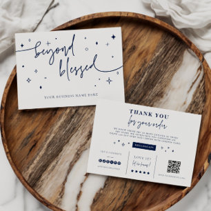 Branding Coupon Card Small Business Shop Thank you