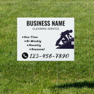 Branding For Pressure Washing Cleaning Business Sign