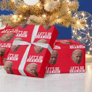 BRANDON BIDEN CHRISTMAS WRAPPING PAPER