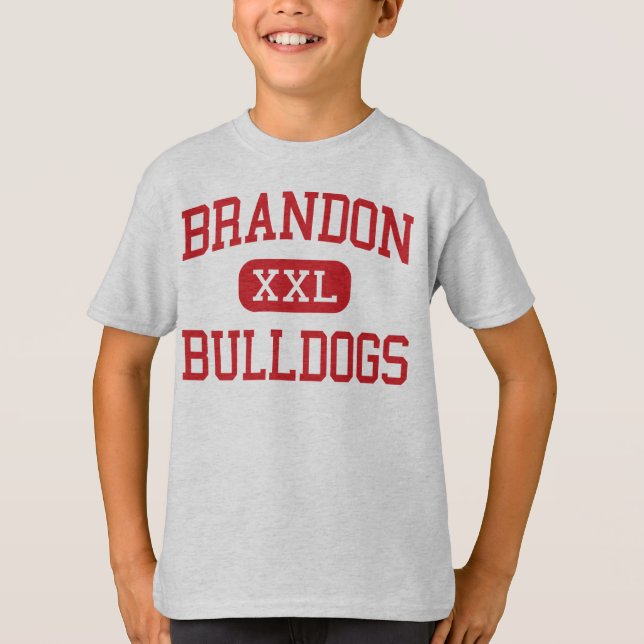 Brandon - Bulldogs - Middle - Brandon Mississippi T-Shirt (Front)