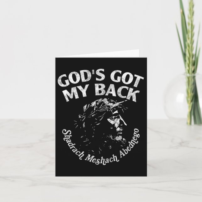 Brandon Gods Got My Back Lake  Card (Front)