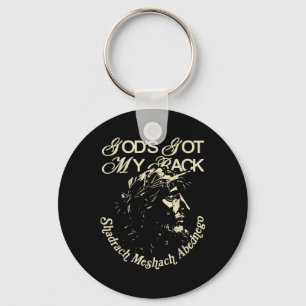 Brandon Gods Got My Back Lake Praise Jesus Merch Keychain