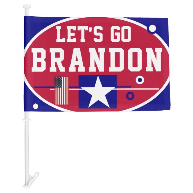 Brandon = Make America Great ....Again Car Flag (Front)