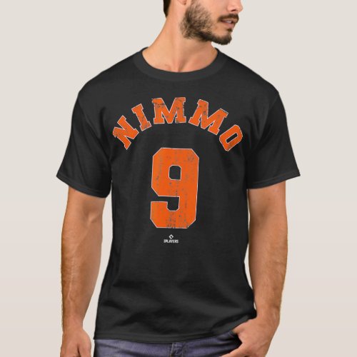 Brandon Nimmo MLBPA New York Baseball Player Tater T_Shirt