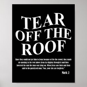 Brandon Praise Tear Off The Roof Lake (on Back)  Poster