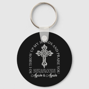 Brandon So I Throw Up My Hands Lake And Praise You Keychain