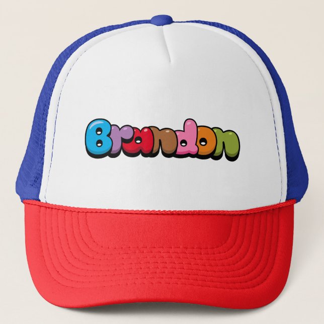 Brandon Trucker Hat (Front)