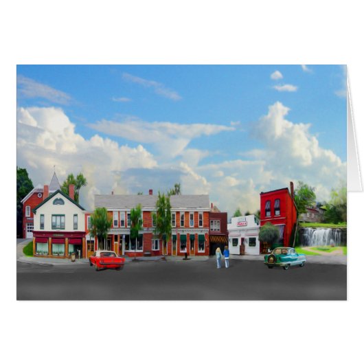 Brandon VT waterfall Cards (Front Horizontal)