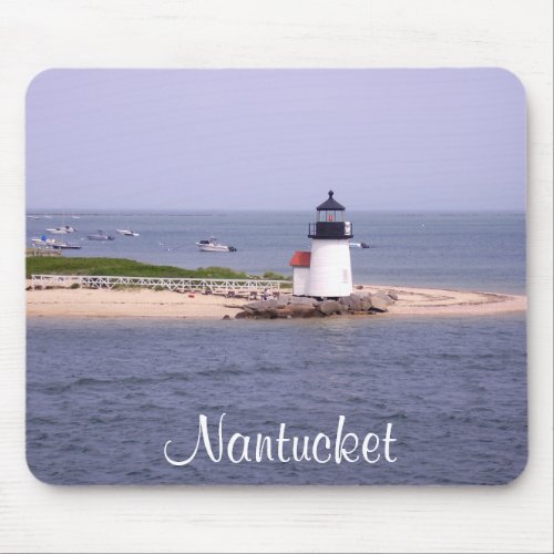 Brandt Point Lighthouse Nantucket MA Mousepad