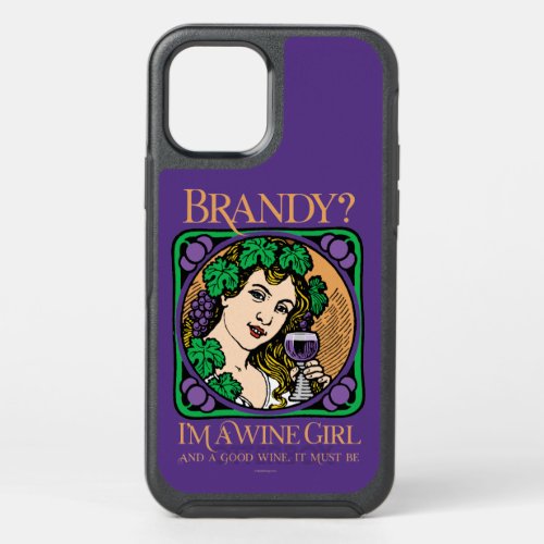 Brandy Iâm a wine girl OtterBox Symmetry iPhone 12 Case
