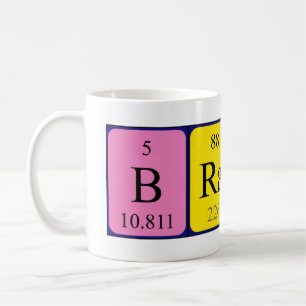 Brandy periodic table name mug