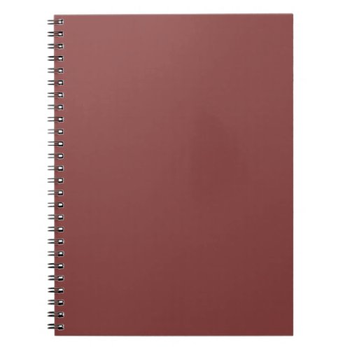  Brandy  solid color  Notebook