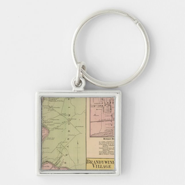 Brandywine Banks Keychain (Front)