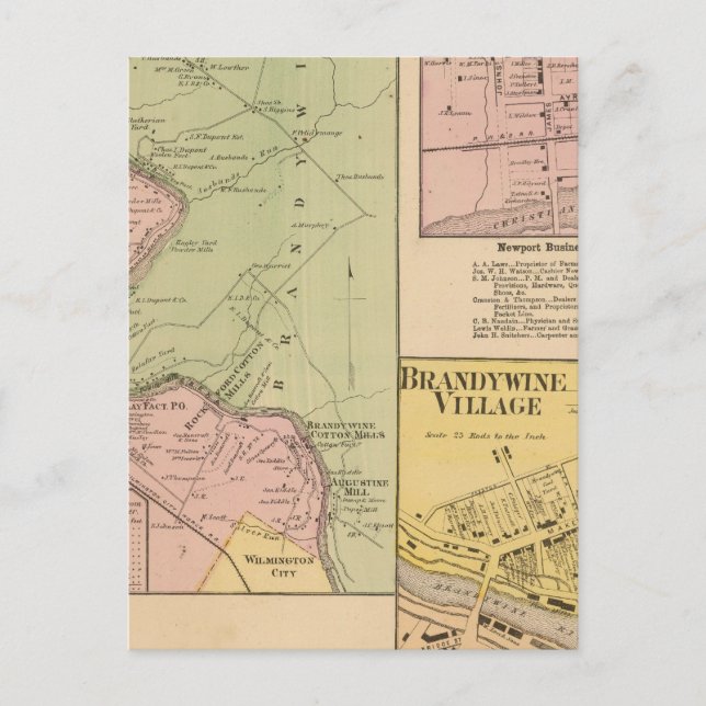 Brandywine Banks Postcard (Front)