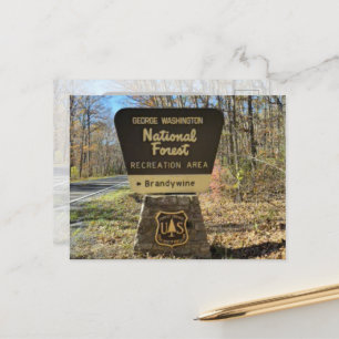 Brandywine Campground Postcard