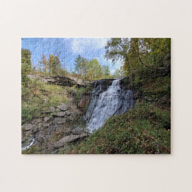 Brandywine Falls, Cuyahoga National Park, puzzle (Horizontal)