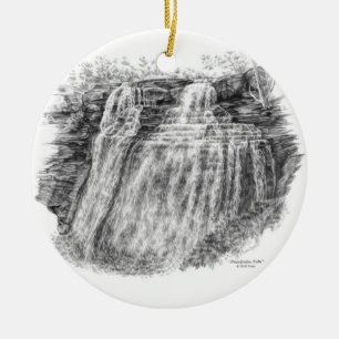 Brandywine Falls (CVNP) Ceramic Ornament