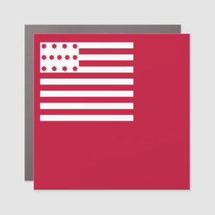 Brandywine flag car magnet