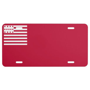 Brandywine flag license plate